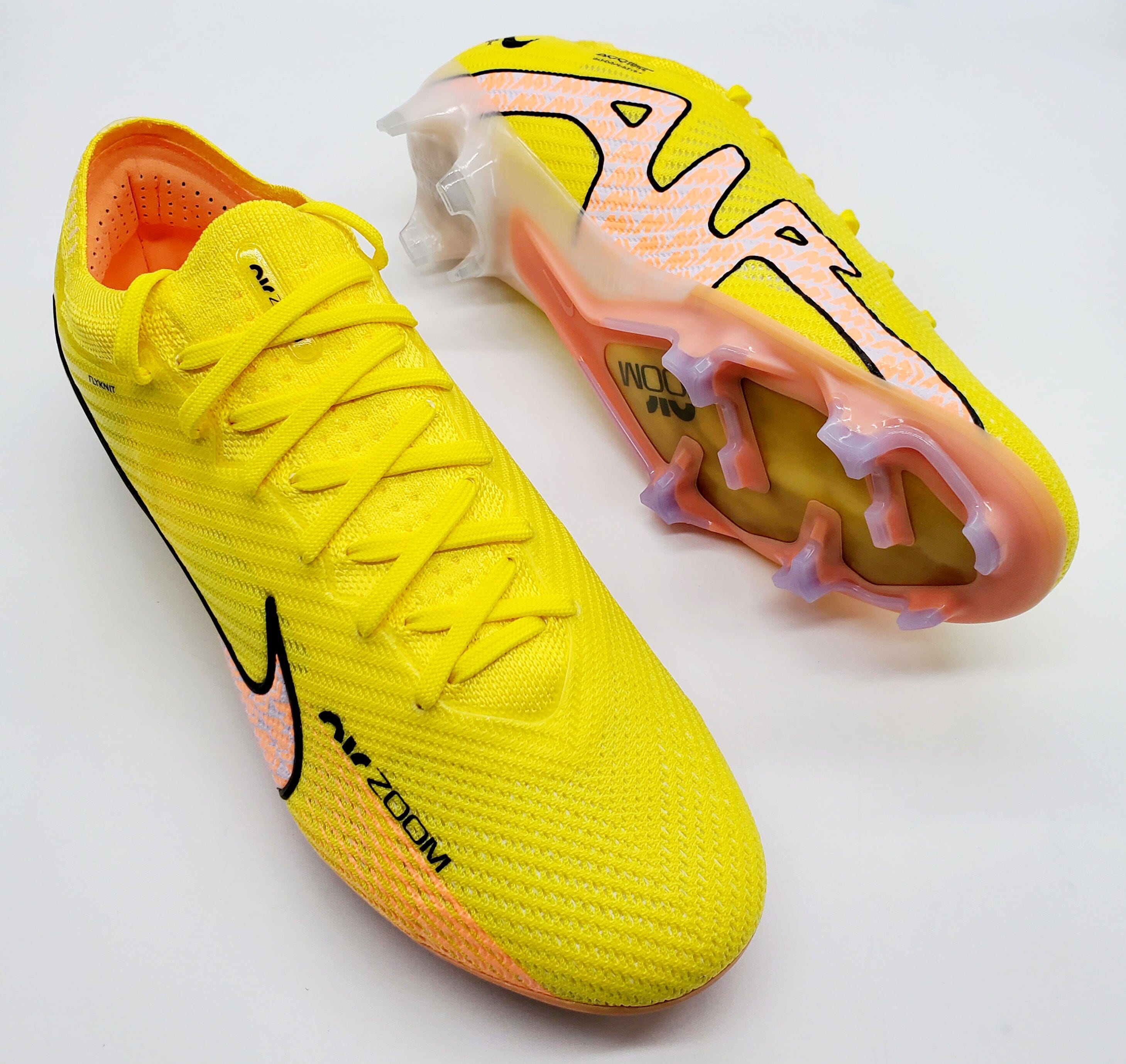 Nike Air Zoom Mercurial Vapor 15 Elite FG Soccer Cleat - Yellow  Strike/Black/Coconut Milk/Doll/Purple Pulse/Sunset Glow DJ4978-780 – Soccer  Zone USA