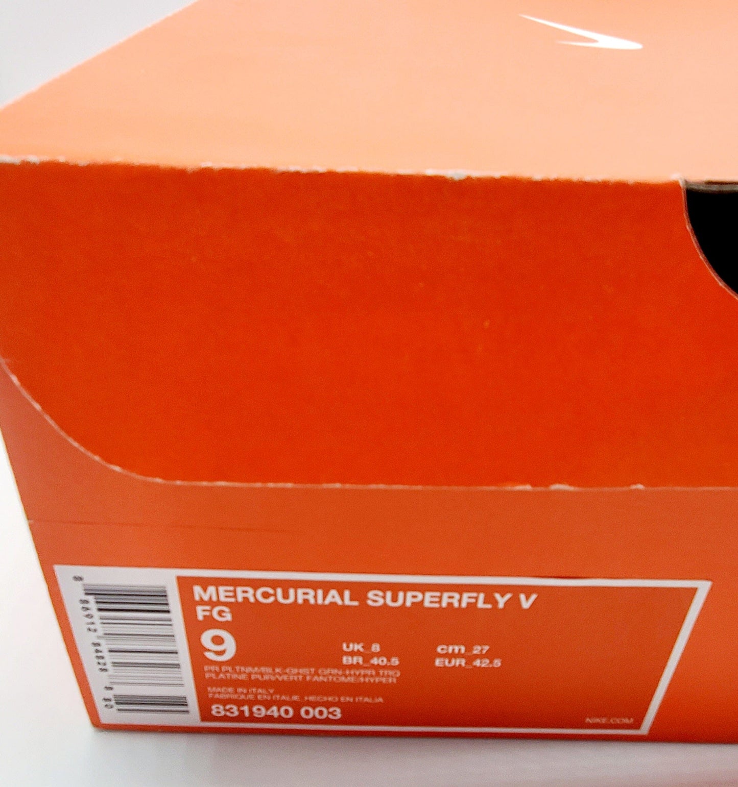 Nike Mercurial Superfly V FG