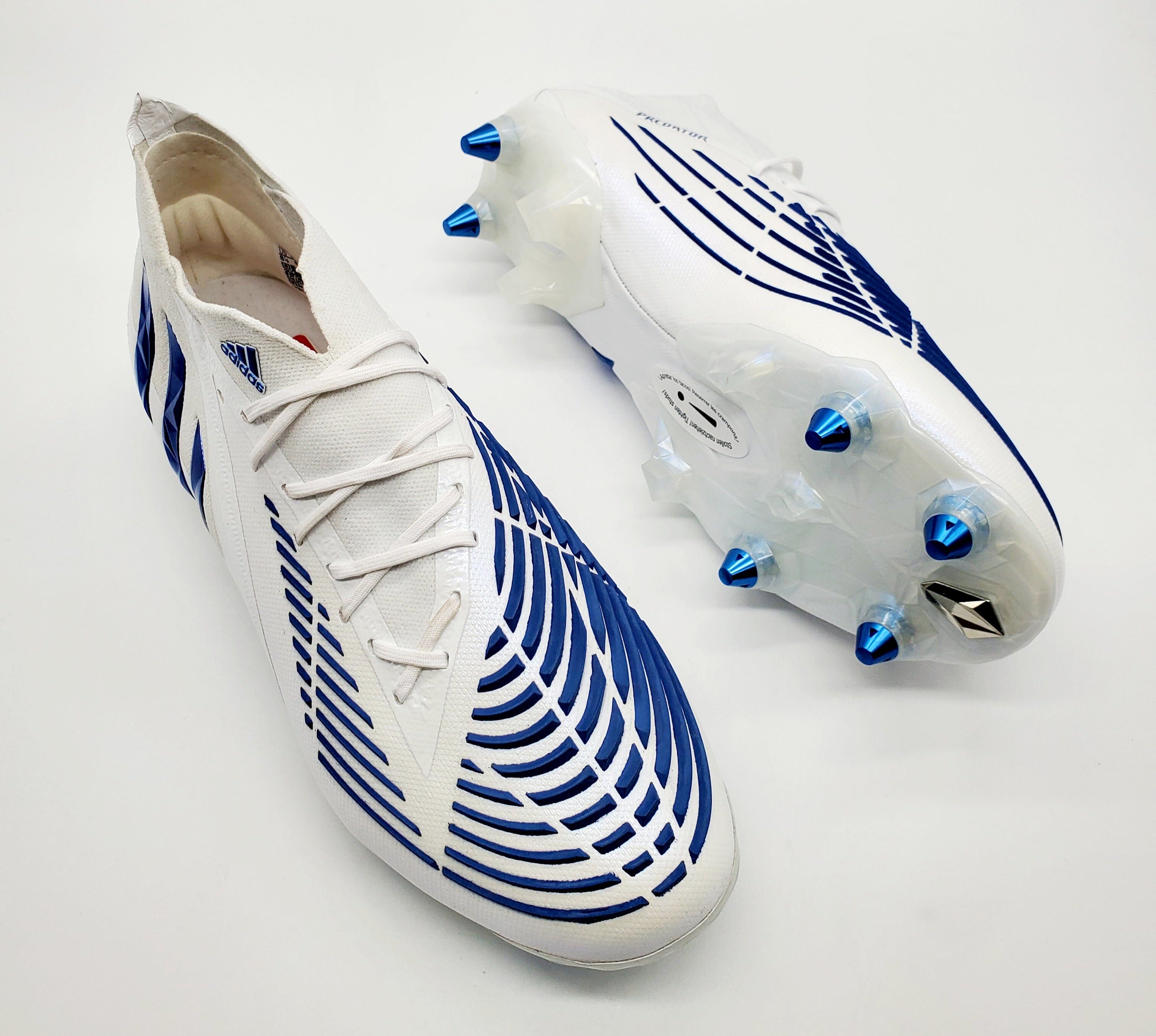 Adidas predator store white blue